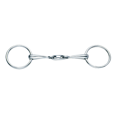 Snaffle with Elliptical Link 16mm